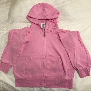 BRANDY MELVILLE PINK CROPPED JACKET